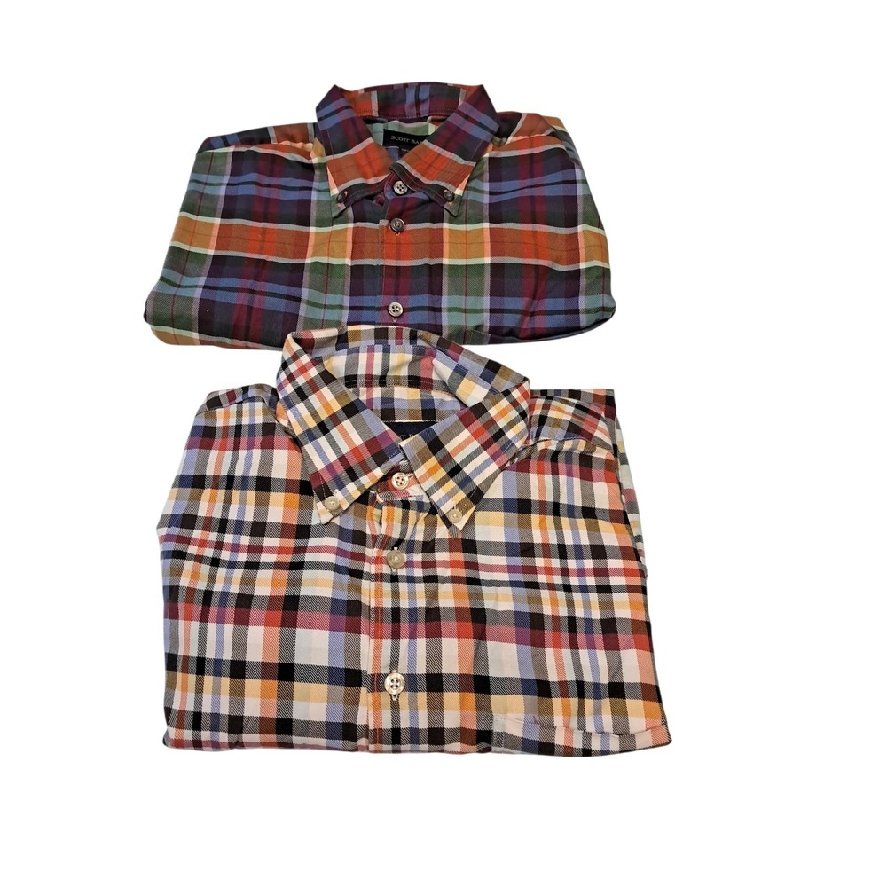 Scott Barber L Long Sleeve Button Down‎ Shirts 2 In Lot